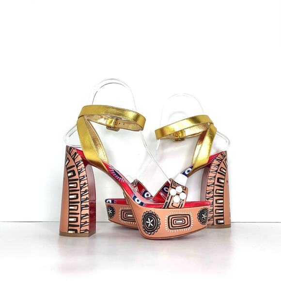 NEW Christian Louboutin Movida Athina 130 Platform Sandals 36 - Picture 3 of 11